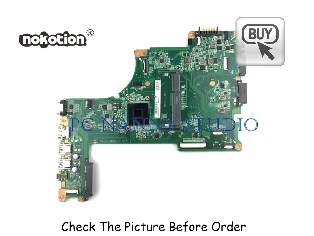PCNANNY A000302280 DA0BLKMB6E0 для ноутбука Toshiba Satellite L50 L50T-B L55 L55T-B материнская плата N2830