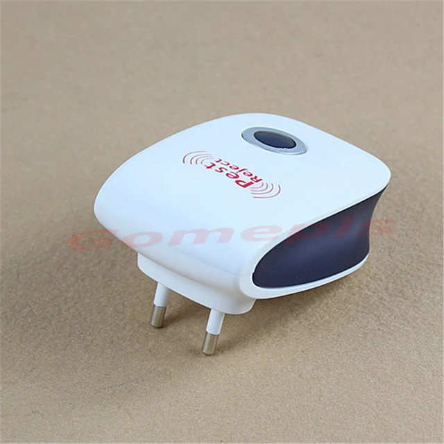 New EU Plug Electronic Ultrasonic Pest Repellent Anti Mosquito Repeller Insect Mouse