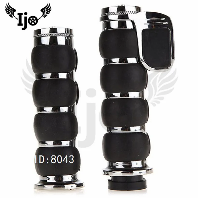 

retro top quality chrome moto motorbike handle bar for Harley Davidson softail sportster motorcycle accessories handlebar grips