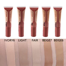 10 цветов водонепроницаемая основа жидкий BB крем для лица полное покрытие консилер основа BB крем косметика