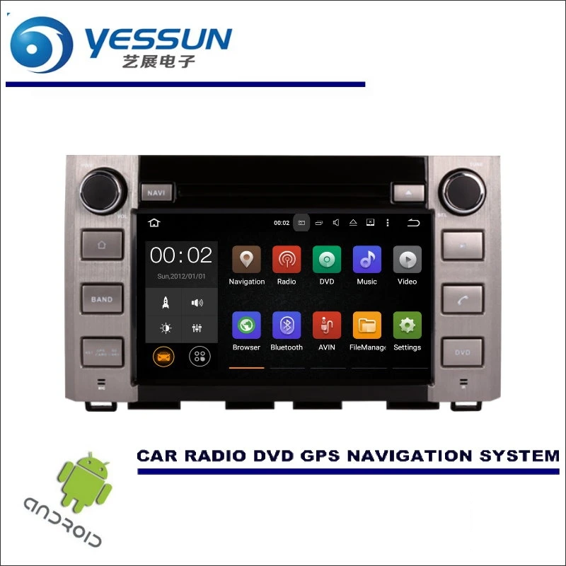

YESSUN For Toyota Tundra 2014~2015 CD DVD GPS Player Navi Radio Stereo Screen Car Multimedia Navigation Wince / Android System