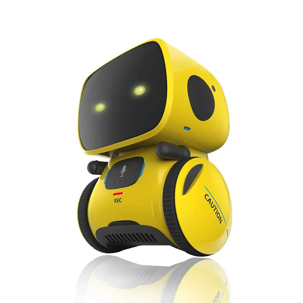 2019 New Type Interactive Robot Cute Toy Smart Robotic Robots for Kids Dance Voice Command Touch Control Toys birthday Gifts