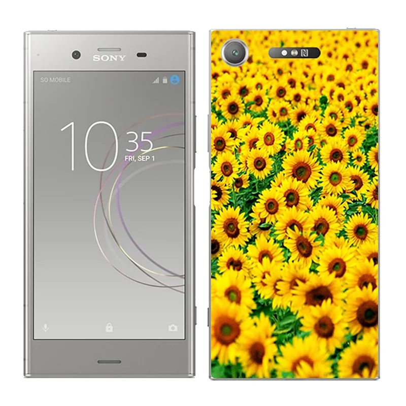 Защита для sony Xperia XZ1 5," Мягкий силиконовый чехол-накладка на заднюю панель для телефона для sony Xperia XZ1 чехол s Focus окрашенный чехол - Цвет: 01