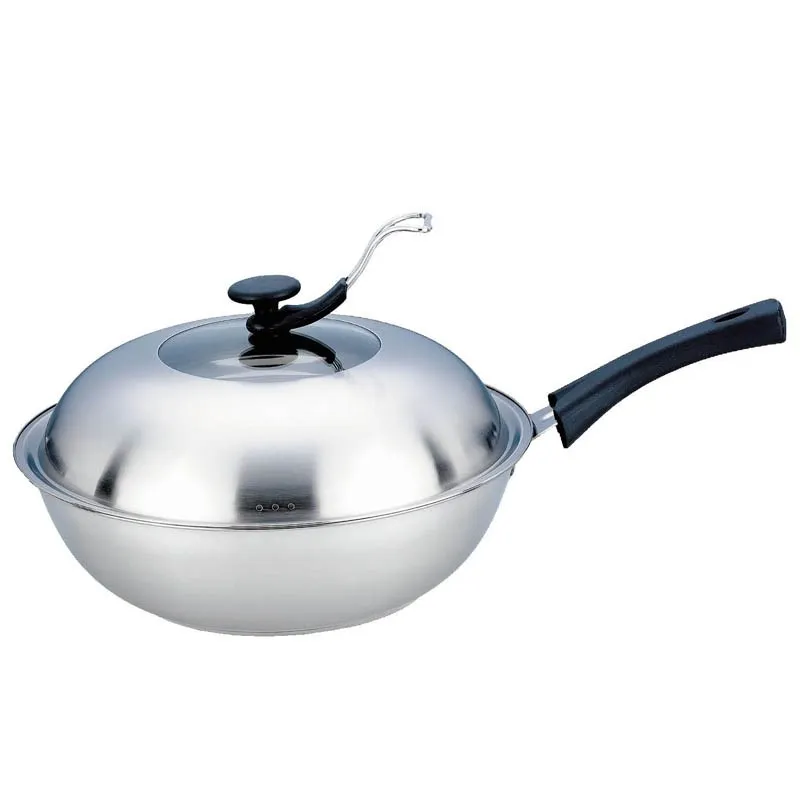 Кухонная посуда из нержавеющей стали|wok stainless|cooking wokstainless steel wok |