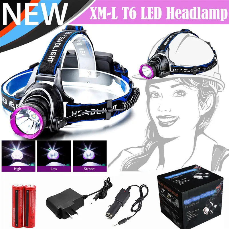 

Bicycle Cycling Light Headlight 10000LM XML T6 LED 3 Modes Zoomable Headlamp Torch 18650 Charger For Hiking Hunting Cycling A1