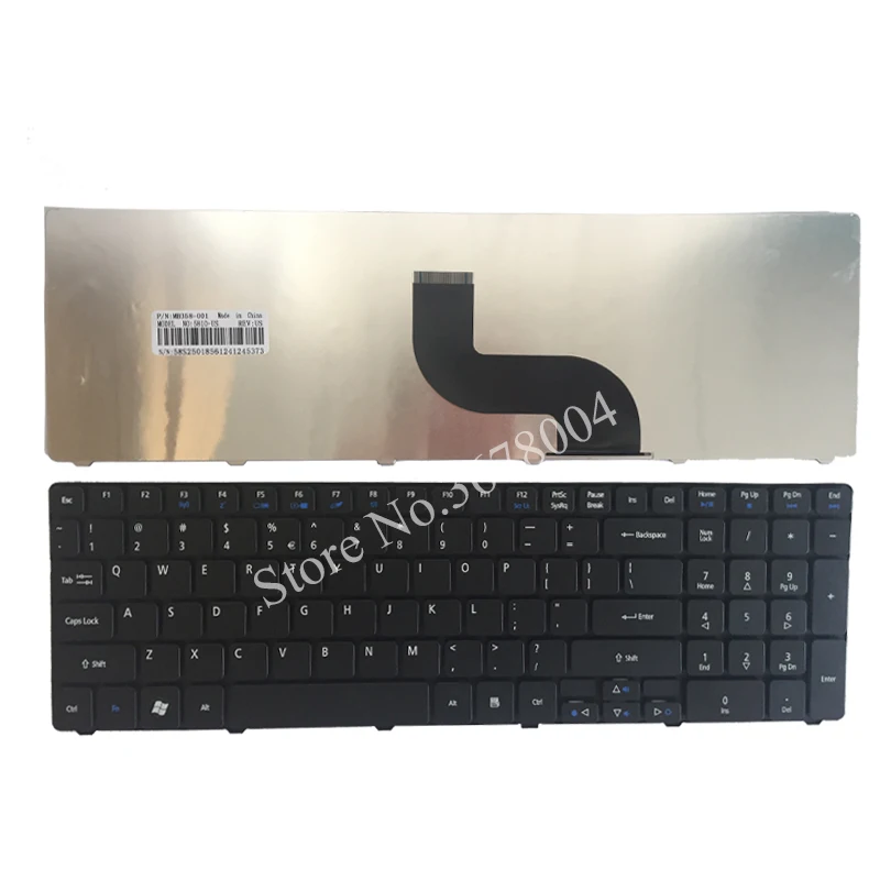 

New US keyboard For Acer 9Z.N1H82.C1D NSK-ALC1D PK130C92A00 US laptop Keyboard black
