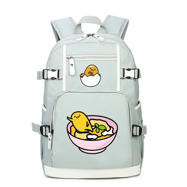 KIMIKOY Cute Naughty Cute Gudetama backpack Fried Eggs Lazy Egg