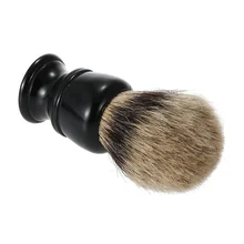 Badger Hair Shaving Razor Brush Men Shaving Brush Barber Salon Facial Beard Brush Cleaning Appliance Tool