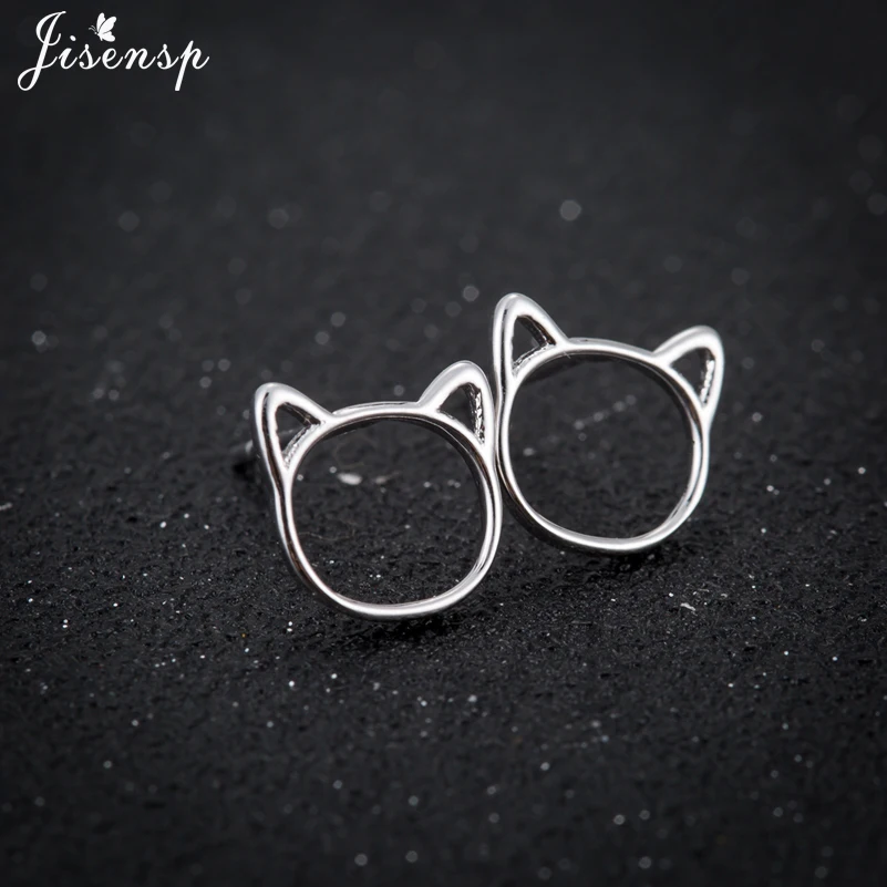 Jisensp Pendientes Brinco украшения со стразами в виде животных серьги Bijoux очаровательные с