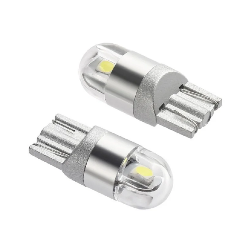 

1pcs T10 W5W LED Car Light SMD 3030 Marker Lamp WY5W 192 501 Tail Side Bulb Wedge Parking Dome Light Auto Styling DC 12V