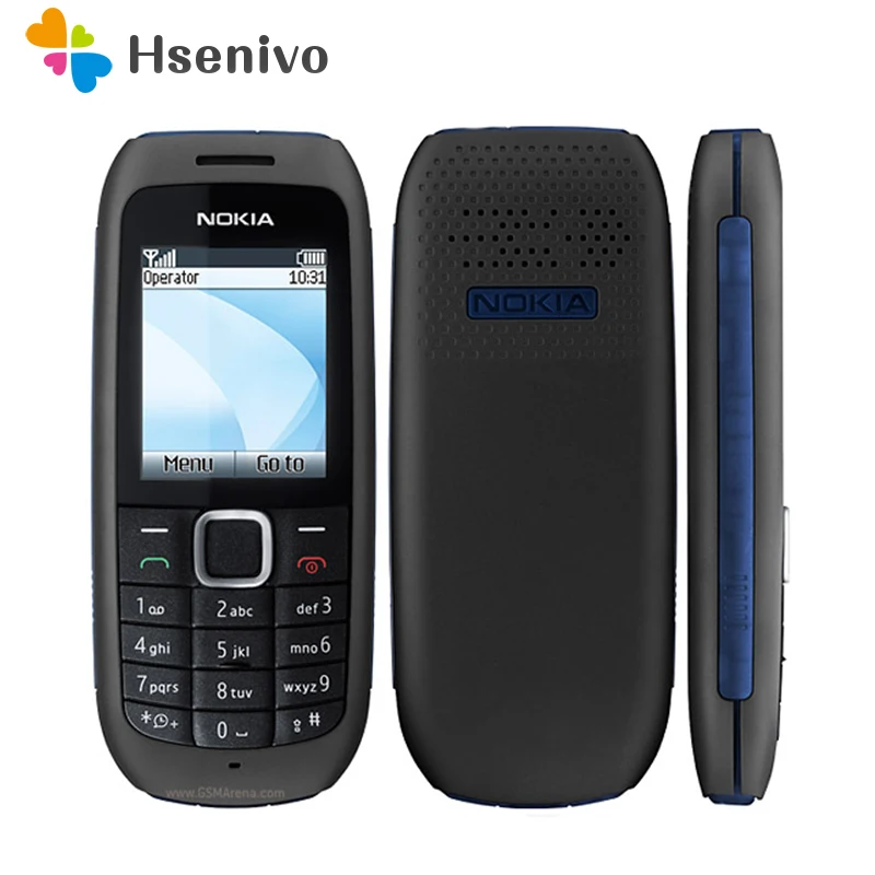 

1616 Original Refurbished NOKIA 1616 Mobile Phone GSM Unlocked phone Refurbished