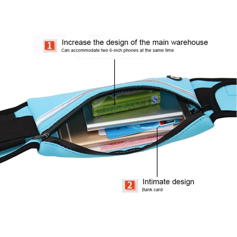Противоугонная сумка для мобильного телефона для бега поясная сумка для бега для велоспорта для бега водонепроницаемый пояс для талии