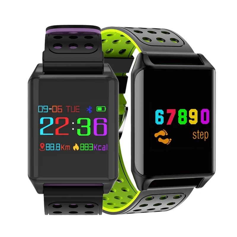 LYNWO M7 Smart Watch OLED Color LCD Screen Blood Oxygen