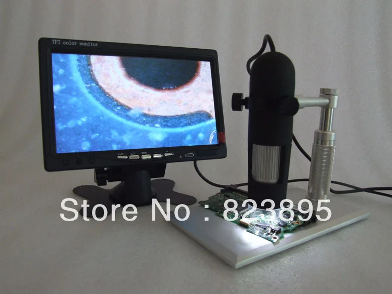 

aluminium alloy bracket AV 800X HD digtal microscope AV handheld endoscope camera adapt to TV LCD monitor