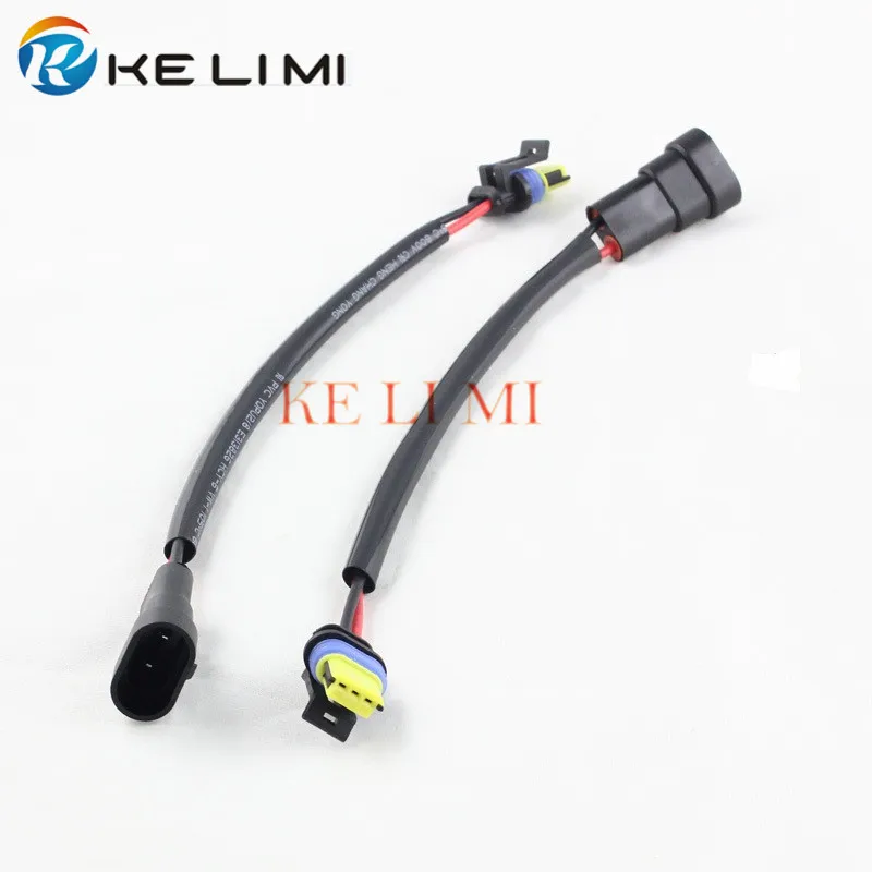 D1S D1R HID Ballast Power Cord Wiring Harness Connector Wire For D1 OSRAM Ballast Cables (2pcs