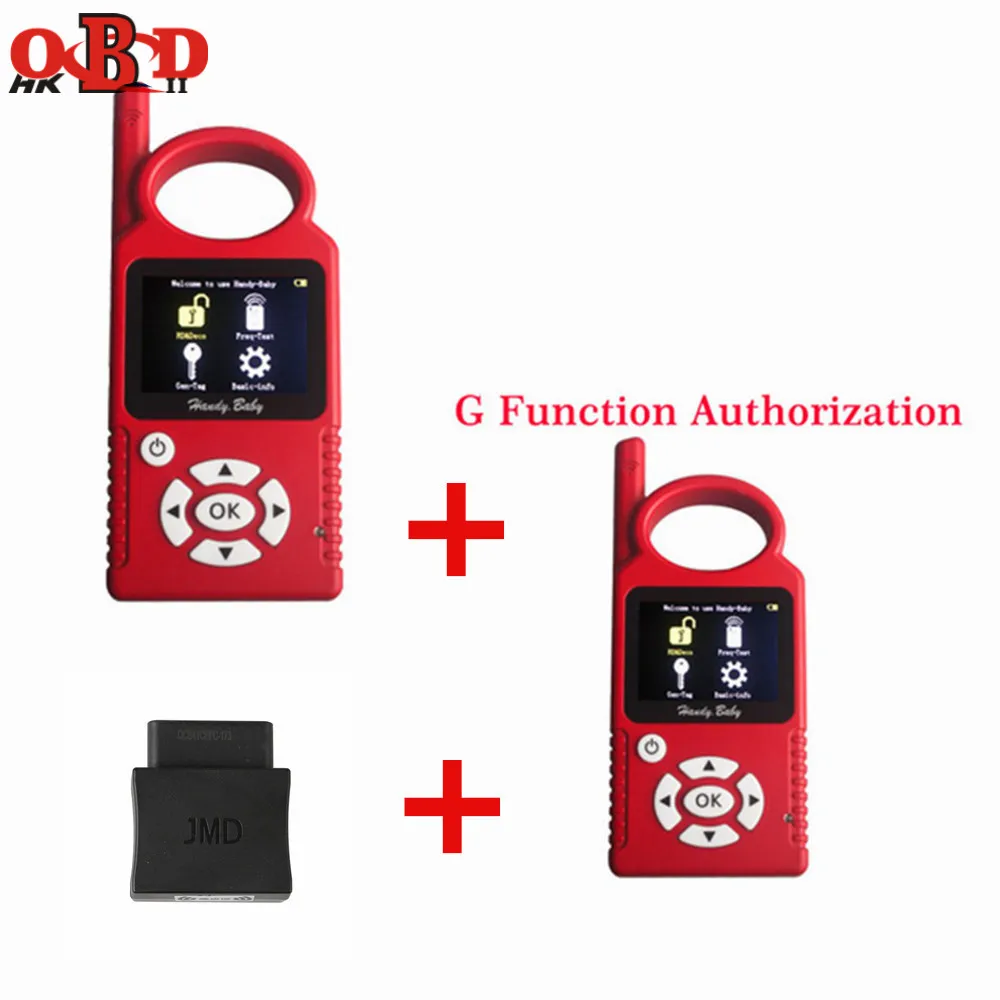 

JMD Handy Baby Hand-held Auto Key Tool for 4D/46/48/G/King Chip Programmer CBAY Multi-language V9.0.2 Chips Copier OBD Assistant