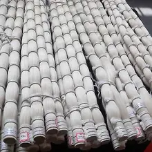 1 кг высокое качество скрипка/Виолончель Лук волос монгольский белый конский волос 80-85 см