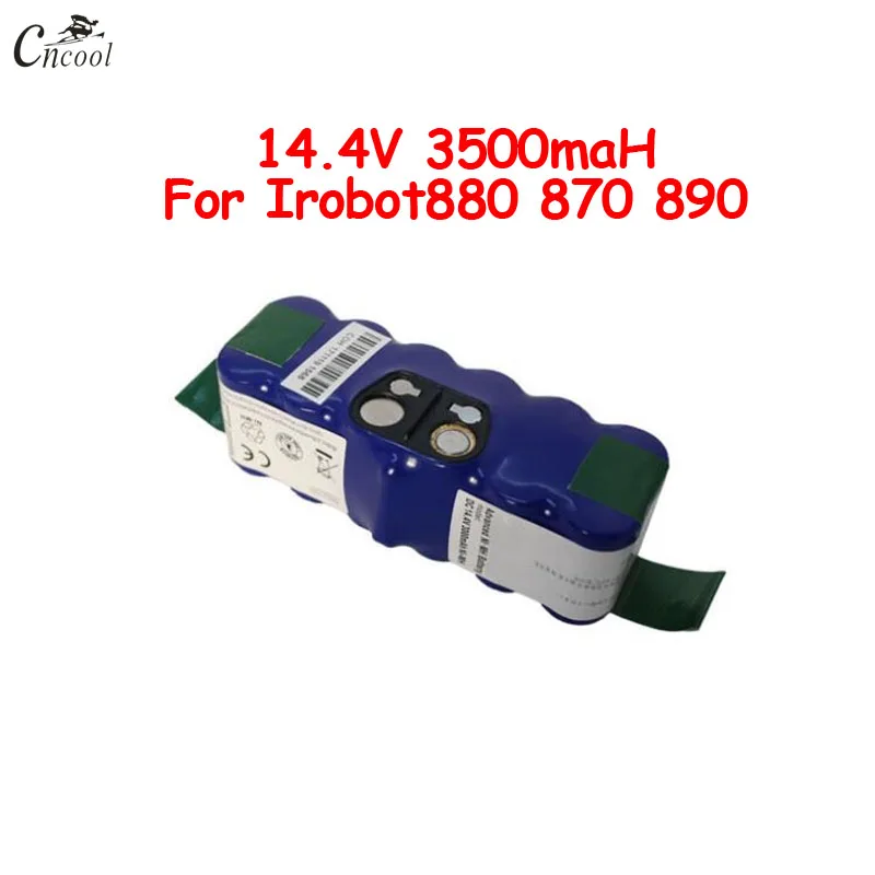 

Ni-MH 14.4V 3500mAh Rechargeable Vacuum Cleaner Battery for IRobot 880/870/860/890/894