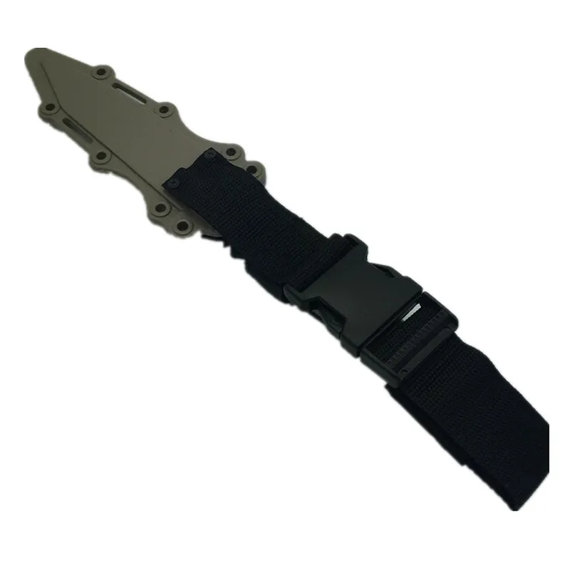 Military Enthusiasts Birthday Gift CS Cosplay Toy Sword Training Props First Blood 1:1 Tactical Knife Model Rubber Dagger