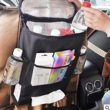 Car Seat Bag Insulation Box Back ice Bag Organizer Backseat Holder Storage Multi Pockets Car-styling Protector Auto Accessories