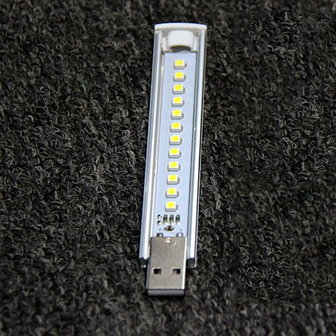 NOYOKERE Newest Mini font b USB b font LED Night Light 12LEDs 5V Bulb Cold White