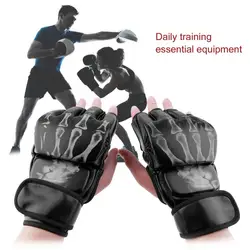 ММА спарринг Grappling Бой Боксерские Punch Окончательный митенки кожаные перчатки дают оптимальную защиту в обучение конкуренция