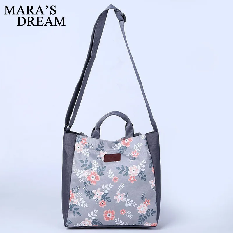 Mara мечта для женщин Сумочка цветы холст сумка Женская мода Леди Crossbody сумки|fashion