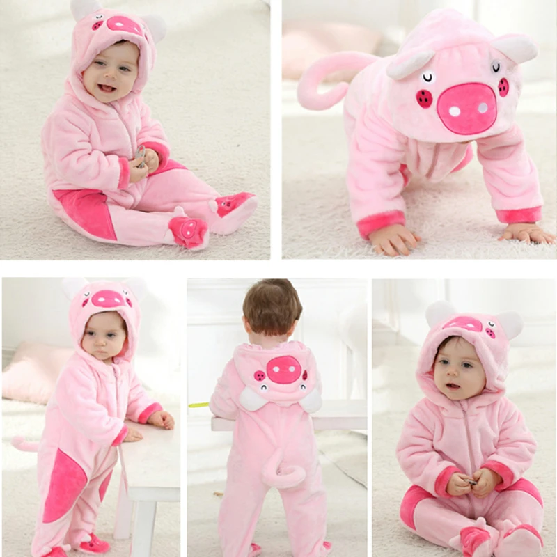 Peleles de bebé recién nacido dibujos animados Animal invierno Bebé niño niña overoles navidad regalo Coral polar Pijama ropa de bebe recem nascido Peleles de bebé recién nacido dibujos animados Animal invierno Bebé niño niña overoles navidad regalo Coral polar Pijama ropa de bebe recem nascido