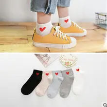 5 пар, милые короткие носки для девочек, женские носки с героями мультфильмов, всесезонные носки с различными рисунками на выбор, TJ0252