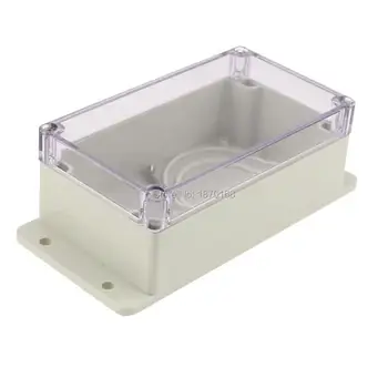 

158mmx90mmx46mm Transparent Cover Waterproof Junction Box Terminal Box Enclosure