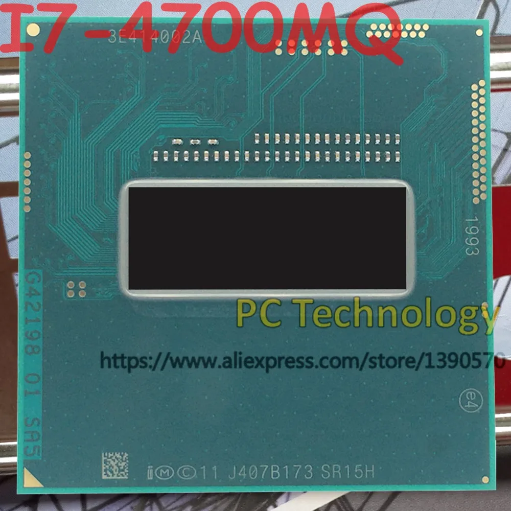 Процессор Intel Core I7-4700MQ SR15H процессор I7 4700MQ 2,40 ГГц-3,40 ГГц L3 = 6 м четырехъядерный процессор в течение 1 дня