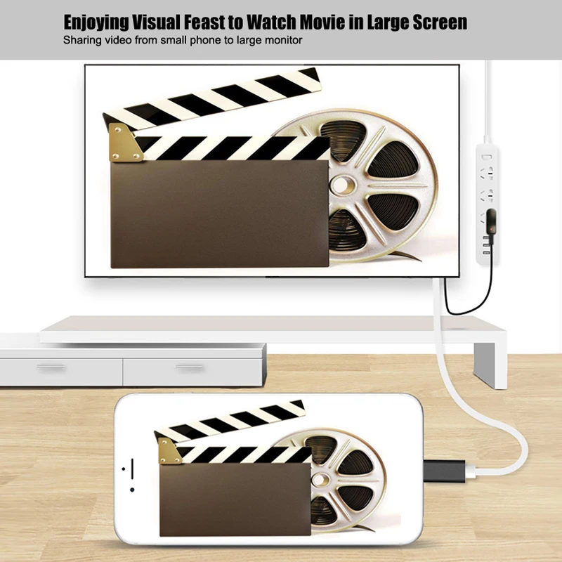 HDMI кабель для iPhone 6S 7 8 Plus X iPad iOS 10 11 12 USB в преобразователь HDTV цифровой av адаптер