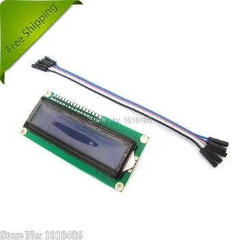 

Free Shipping! I2C/SPI LCD1602 16X2 Character LCD Blue Display