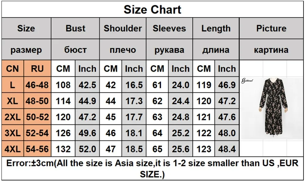 6617 size table