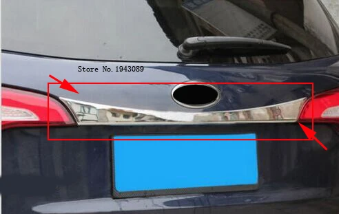 

2015 Chrome Rear Trunk Lid Cover Tail Door Molding Trims Fit For KIA Sorento 2013 2014 2015