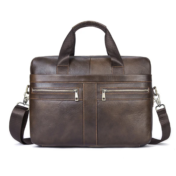 Genuine Leather Men Bags Briefcases Men's Messenger Bag Cowhide Leather Laptop Crossbody Handbag Male Business Bag Genuine Leather Men Bags Briefcases Men's Messenger Bag Cowhide Leather Laptop Crossbody Handbag Male Business Bag