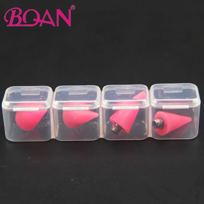 BQAN 4 шт./компл. двухсторонний инструмент для ногати расставить комплекс ручка зубная щетка со сменной головкой и бисер стразы камни выбора воск головы инструменты для маникюра