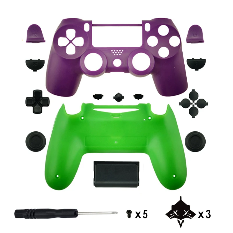 Сменный комплект с полным корпусом и кнопками для jds 040 DualShock 4 PlayStation PS4 Pro тонкий