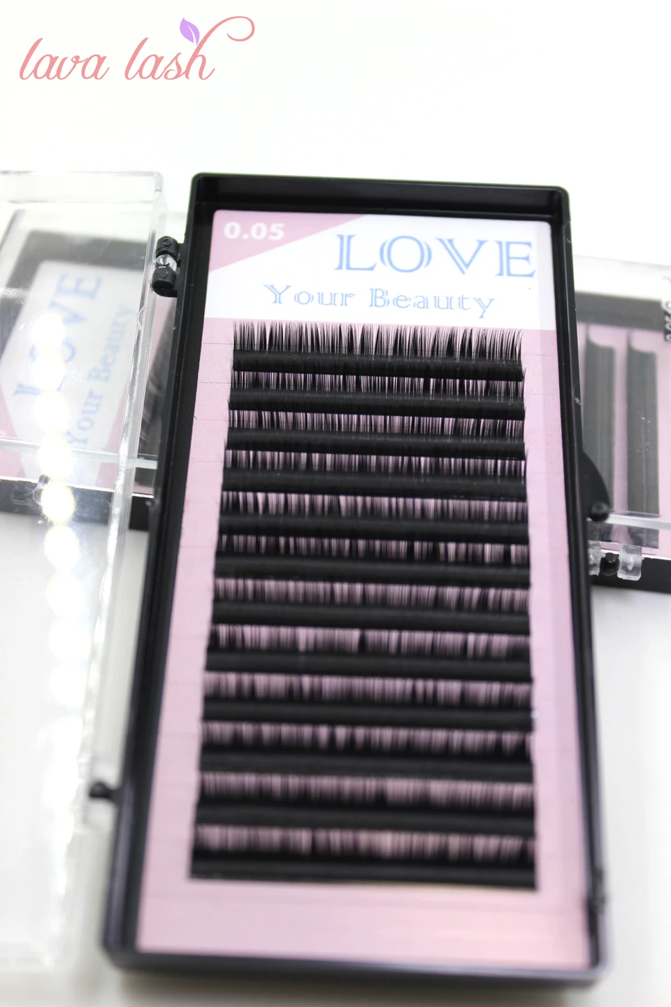 Korea eyelash extensions russian volume