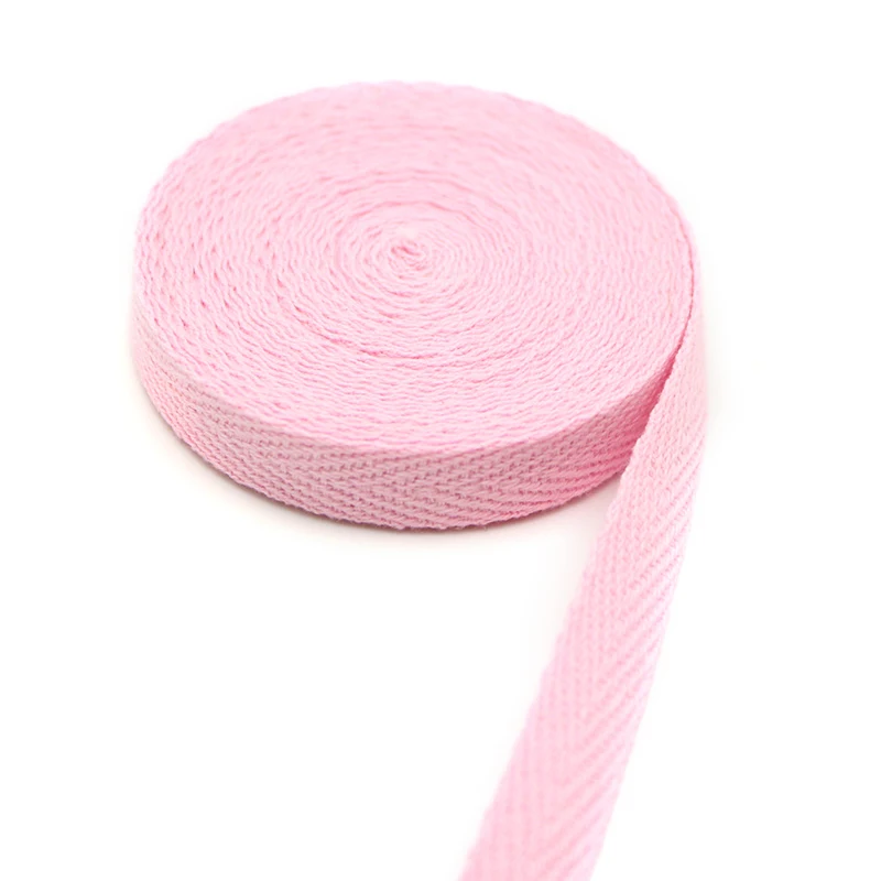 3 м/лот 1 см Мульти Цвет шевронная лента, тесьма тканая хлопчатобумажная швейная оверлок ткань ремень DIY Аксессуары LX512 - Цвет: Pink