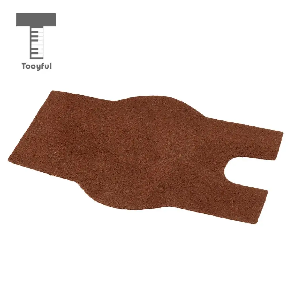 Tooyful Durable DIY Adhesive Cattlehide Erhu Anti-skid Pad Erhu Cushion Stage Accessory