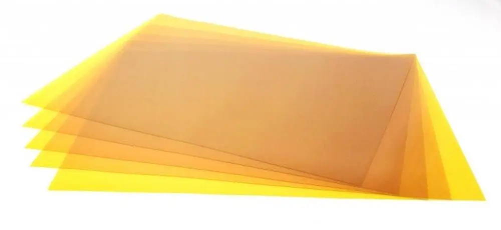 SWMAKER 10 шт. * 0.06 мм 250x320 9.8x12.6 polyimide Sheets With Release Liner for Artifex MendelMax 2 3D принтера тепла