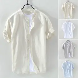 MUQGEW брендовая мужская пляжная рубашка тропическая летняя рубашка повседневные свободные ретро рубашки Топы Блузка Повседневная Новинка