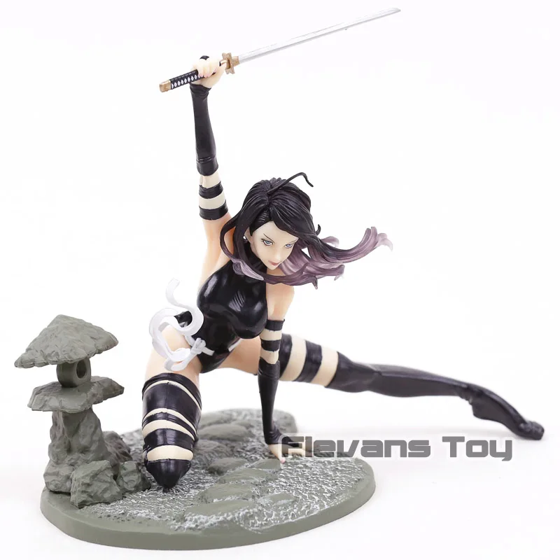 Psylocke X Force костюм в стиле ниндзя MK154 Bishoujo Статуя Кукла ПВХ фигурка Коллекционная