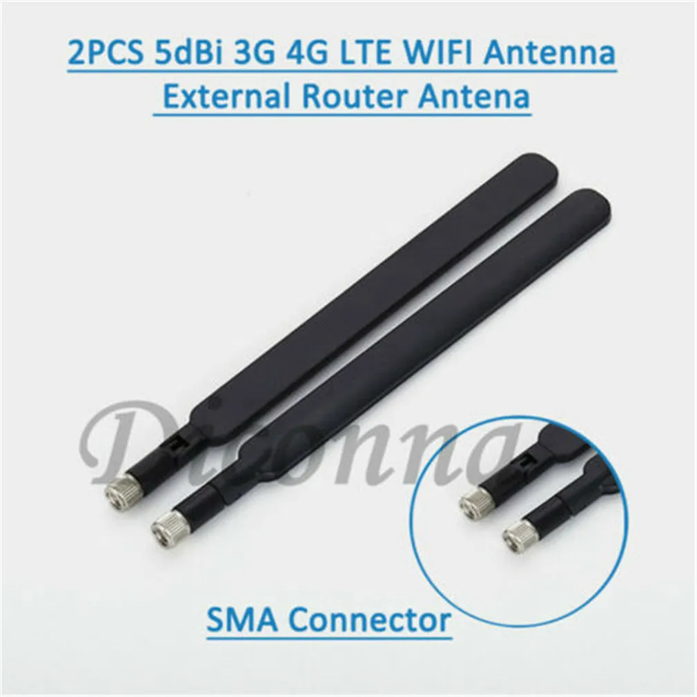 2x SMA мужской для 4G LTE маршрутизатор внешняя антенна для huawei B593 E5186 700-2700 МГц