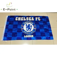 England EPL Chelsea FC 3ft*5ft (90*150cm) Size Christmas Decorations for Home Flag Banner Type C Gifts