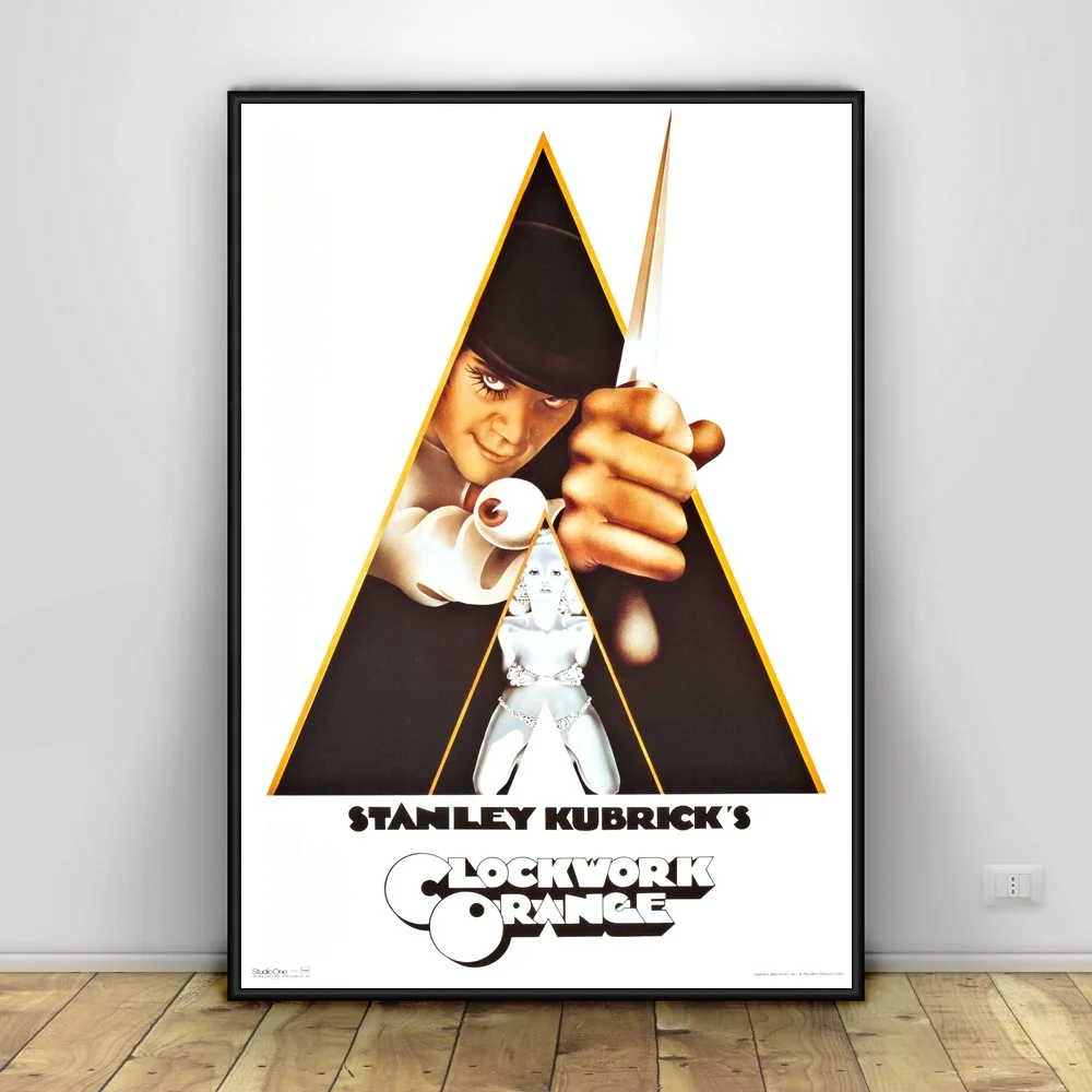 

A Clockwork Orange Art Silk Poster Home Decor 12x18 24x36inch