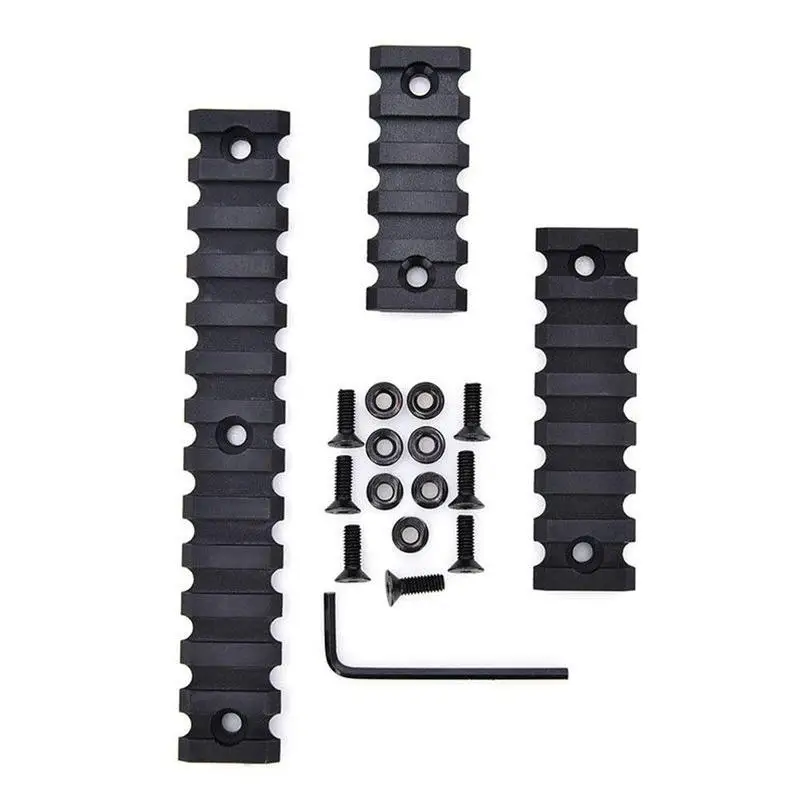 Пикатинни Вивер рейка 3 набор размеров 5 7 13 Слот 2 &quot3&quot &quotABS пластик Keymod Rail Guard