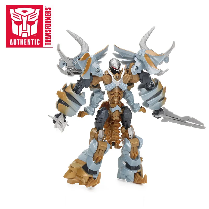 12 см Трансформеры игрушки последний рыцарь премьер издание Deluxe Dinobot Slug ПВХ
