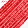 3x9mm Lisse Colonne Corail Perles Pierre Naturelle Perles Pour DIY Collier Bracelets Eaaring Pandant Bijoux Faisant 15 